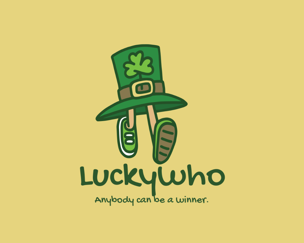 Luckywho Mascot - Anybody can be a winner.